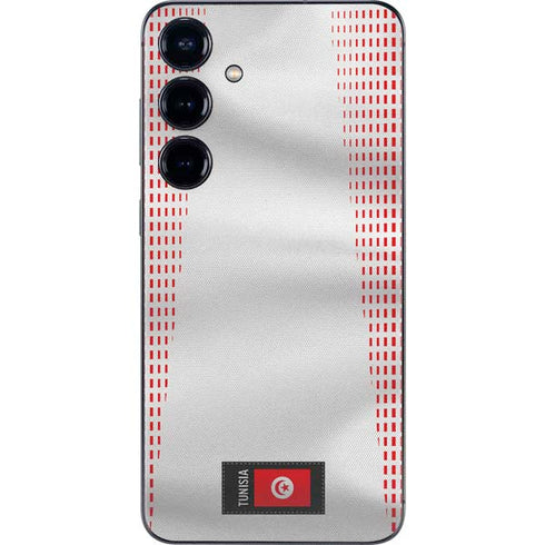 Tunisia Soccer Flag Galaxy S25 Skin
